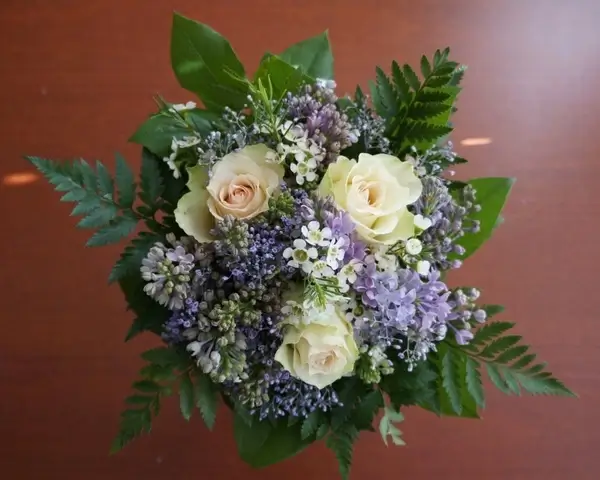 greeting flower bouquet the roses
