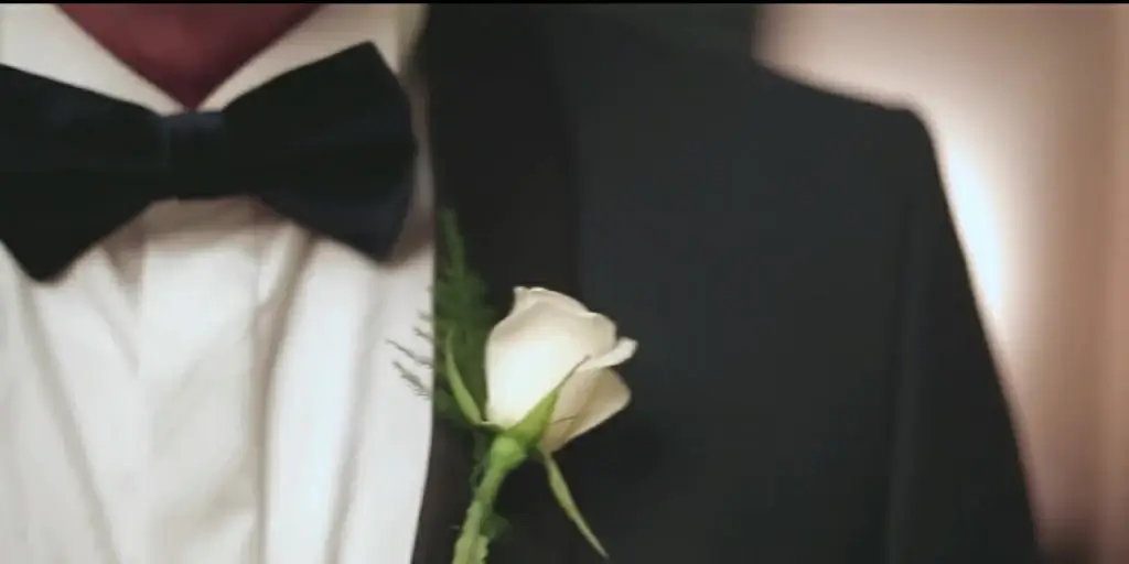 groom with formal elegant costume