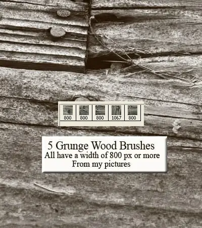Grunge Wood Brushes