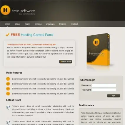 H Free Software Template
