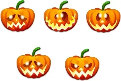 Halloween Emoticons Icons icons pack