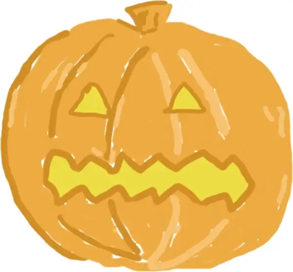 halloween pumpkin sketch