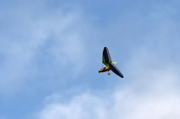 hang gliding