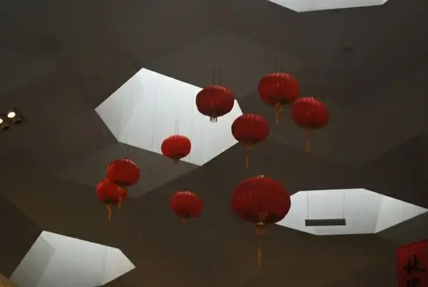 hanging lanterns