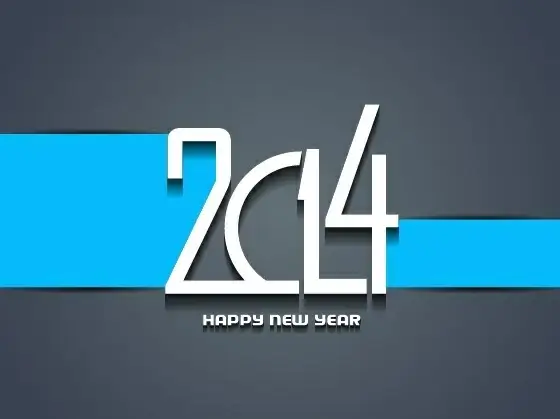 happy new year14 background creative design