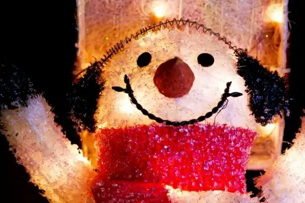happy snowman