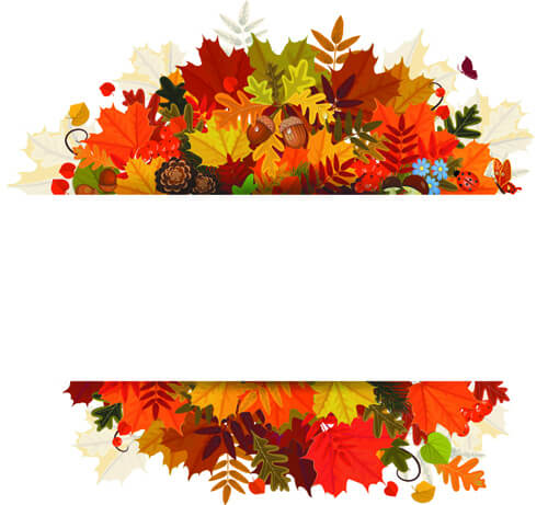 happy thanksgiving background design vector