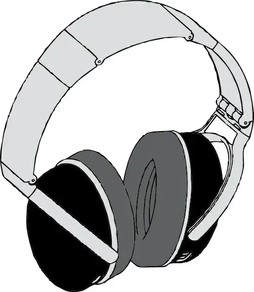Headphones clip art
