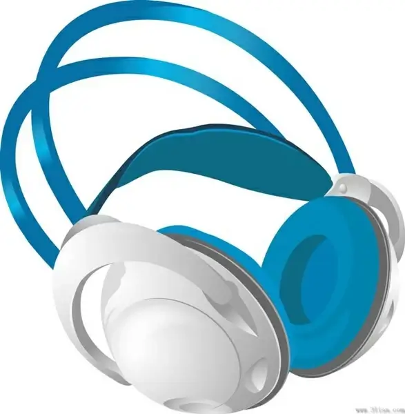 headsets vector