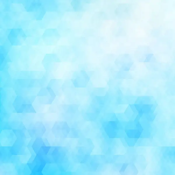 hexagon blue abstract background