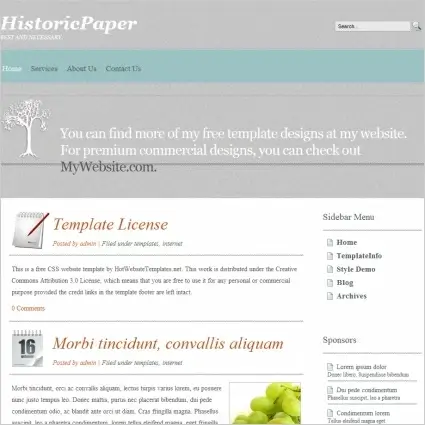 Green age Web templates in .html .css .js format free and easy download ...