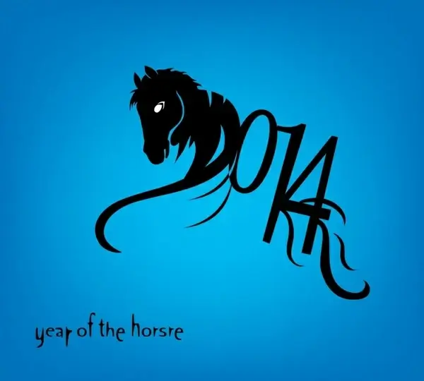 Horse 2014 year chinese symbol