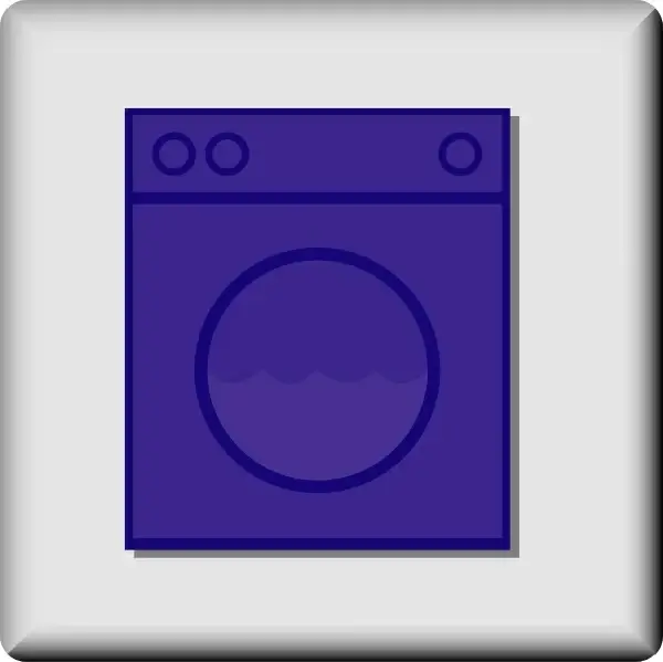 Hotel Icon Laundromat clip art