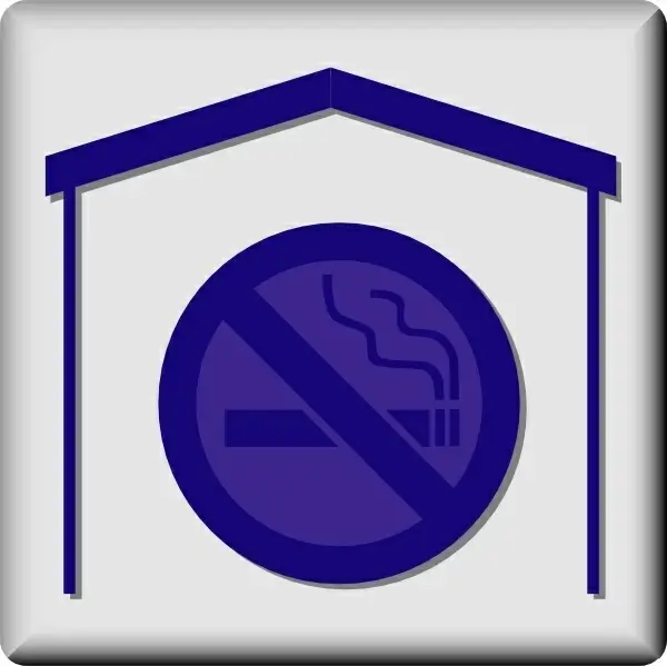 Hotel Icon Non Smoking Room clip art