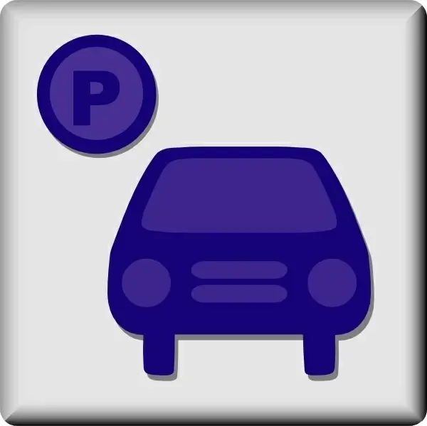 Hotel Icon Parking Available clip art