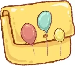 Hp folder balloons