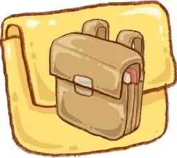 Hp folder schoolbag