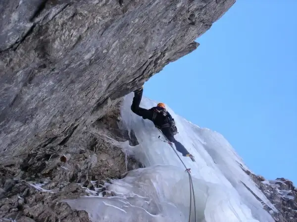 ice climbing mountaineering alpine
