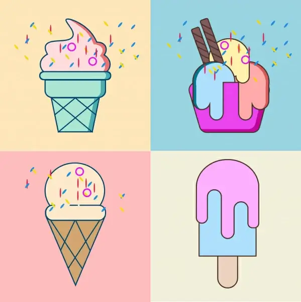 ice cream vector