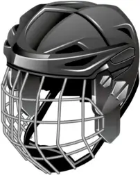 Ice hockey helmet