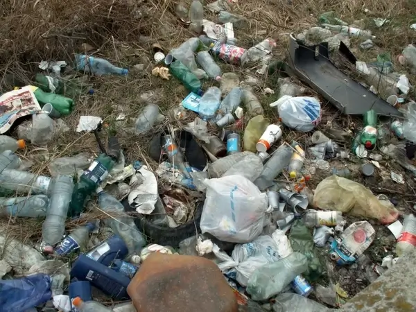 illegal dump environmental damage