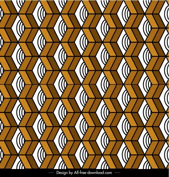 illusion pattern template vertical symmetric geometrical repeating