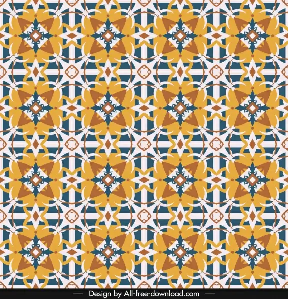 illusive pattern template classical repeating symmetrical design