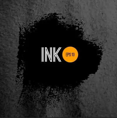 ink grunge background art vector