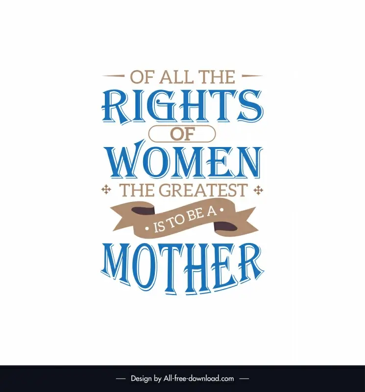 inspirational mothers day quotes poster template elegant classic texts