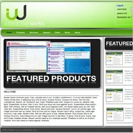 Interactive Works Template