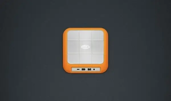 iOS Hard Drive Icon