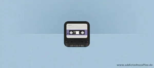 iOS Retro Cassette Icon