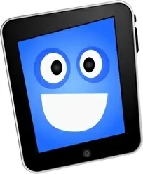iPad happy