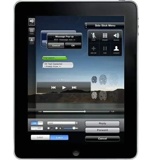 iPad UI Vector