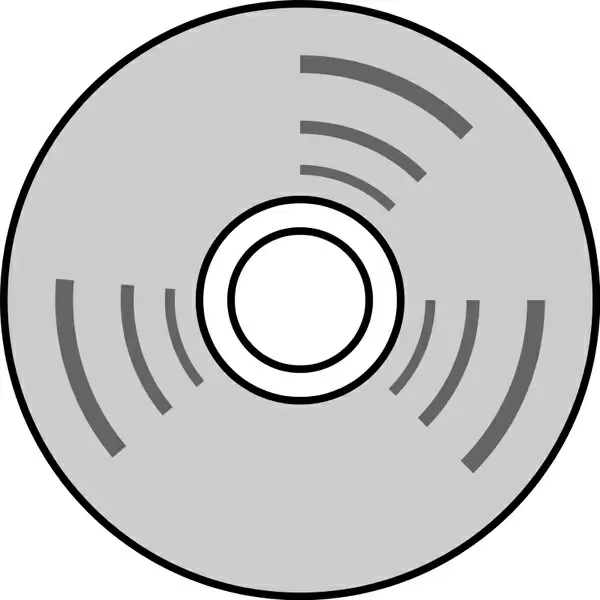 it-disk-line drawing