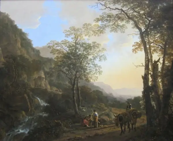 jan fluslandschaft mountains people