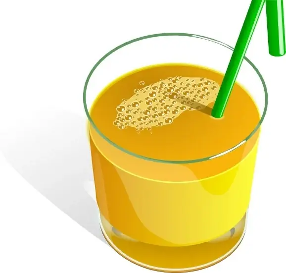 Juice Glass clip art 