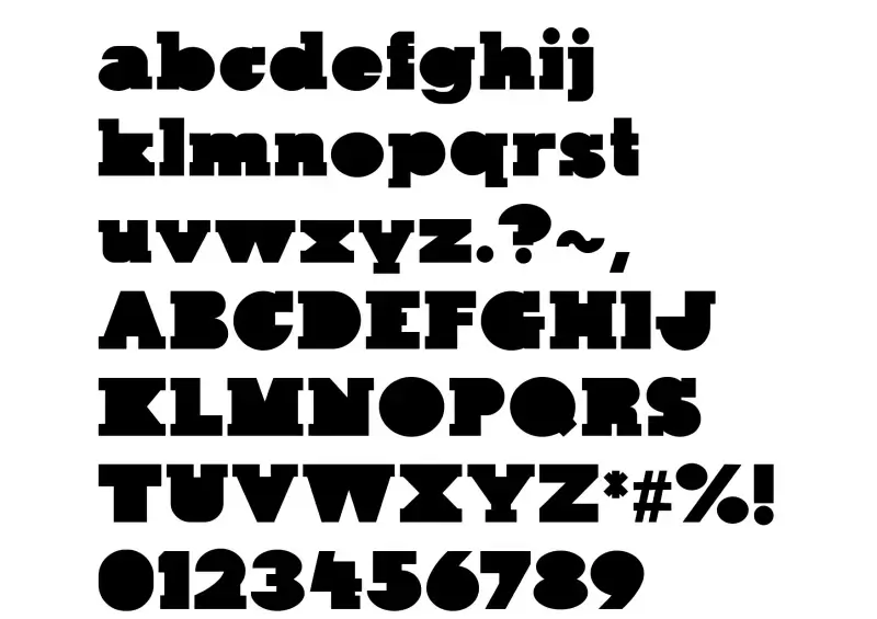 Block Cartoon Font in truetype .ttf opentype .otf format free and easy download unlimit id6904414