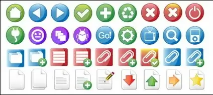 Kameo commonly used web design icons 