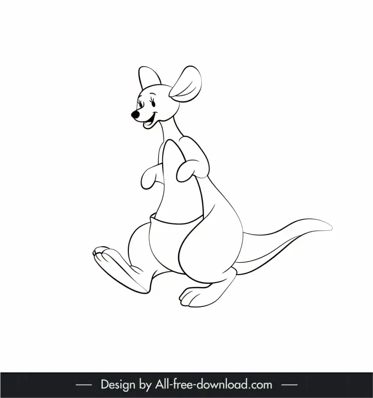 Kangaroo vectors free download 78 editable .ai .eps .svg .cdr files