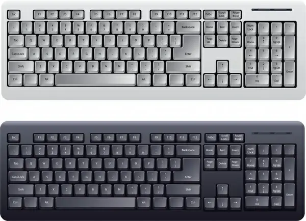 Spanish keyboard vector graphics | Free SVG