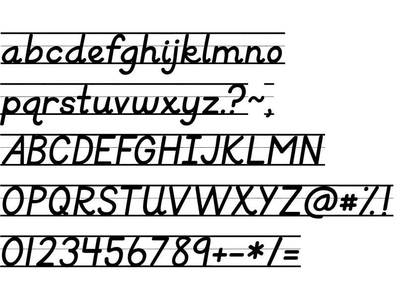 KG Primary Italics
