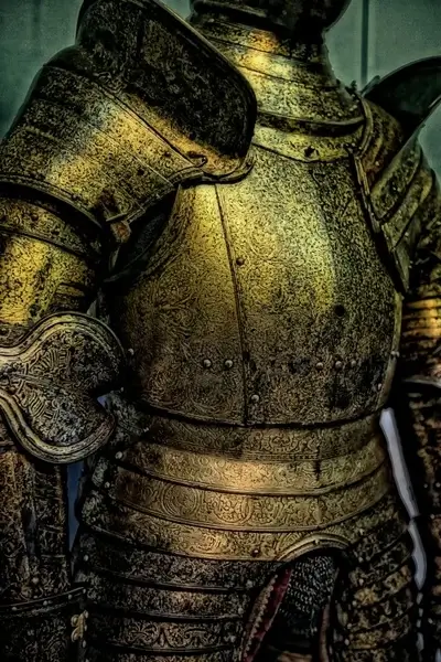 knights armor suit of armor metal