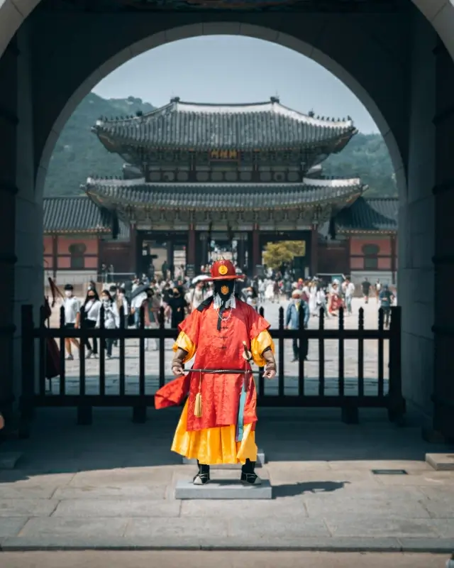 korea tourism picture classical castle area 
