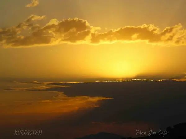 kurdistan visions sunset