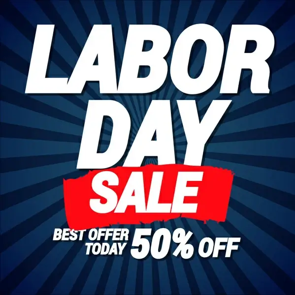 labor day sale offer banner