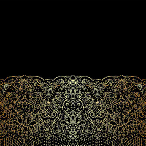 lace decorative pattern vector background