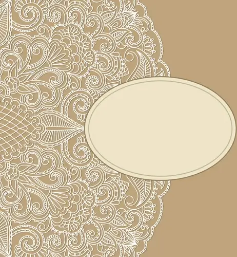lace with vintage vector backgrounds