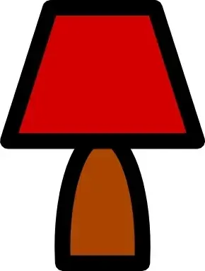 Lamp Icon clip art