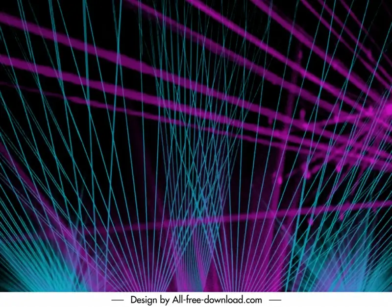 laser brushes background template dynamic 3d lines design